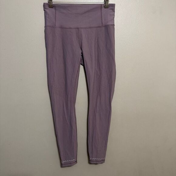 Lululemon Zoned In Tight *27" Frosted Mulberry size 12 - Picture 2 of 9